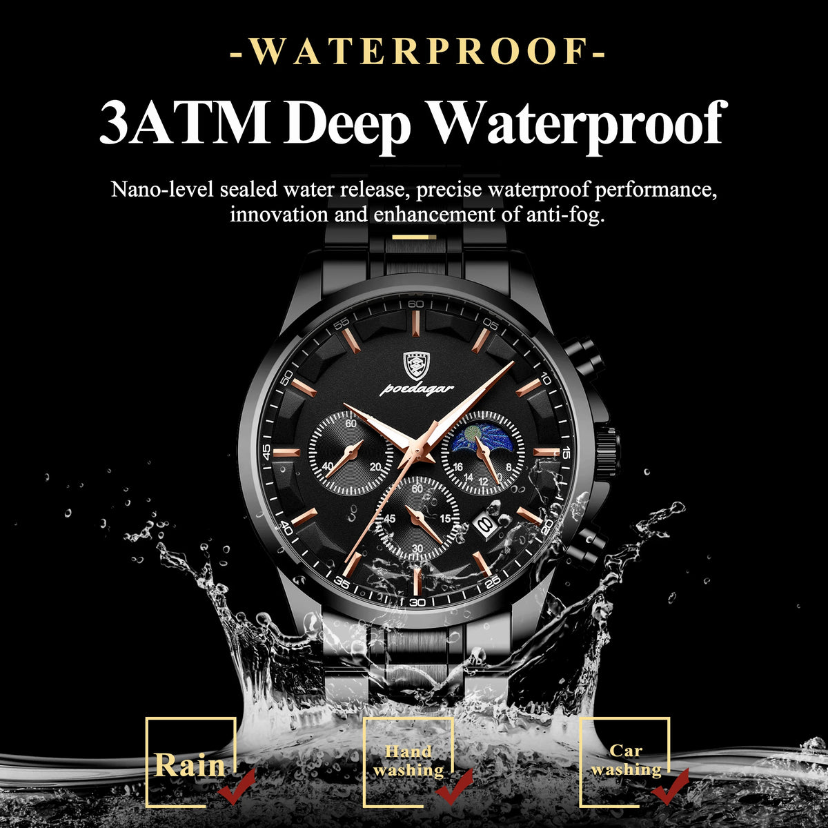 Poedagar Business Chronograph