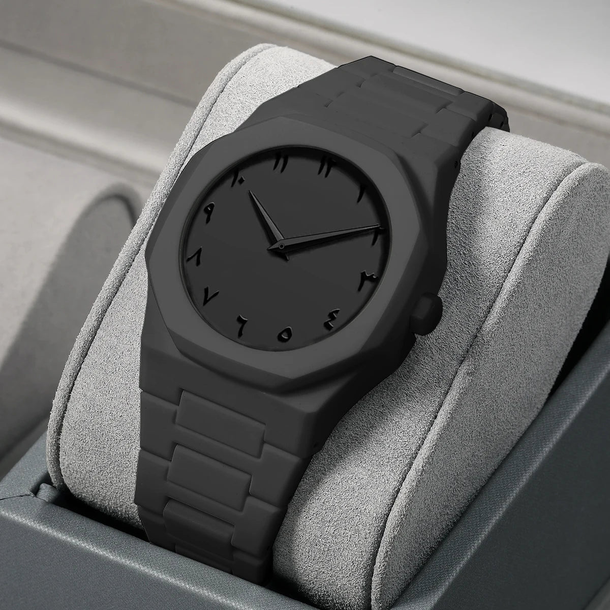 Black Watch Quartz Movement Energy