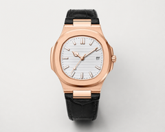 Rose Gold & White