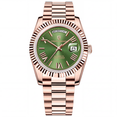 Rose Gold Green
