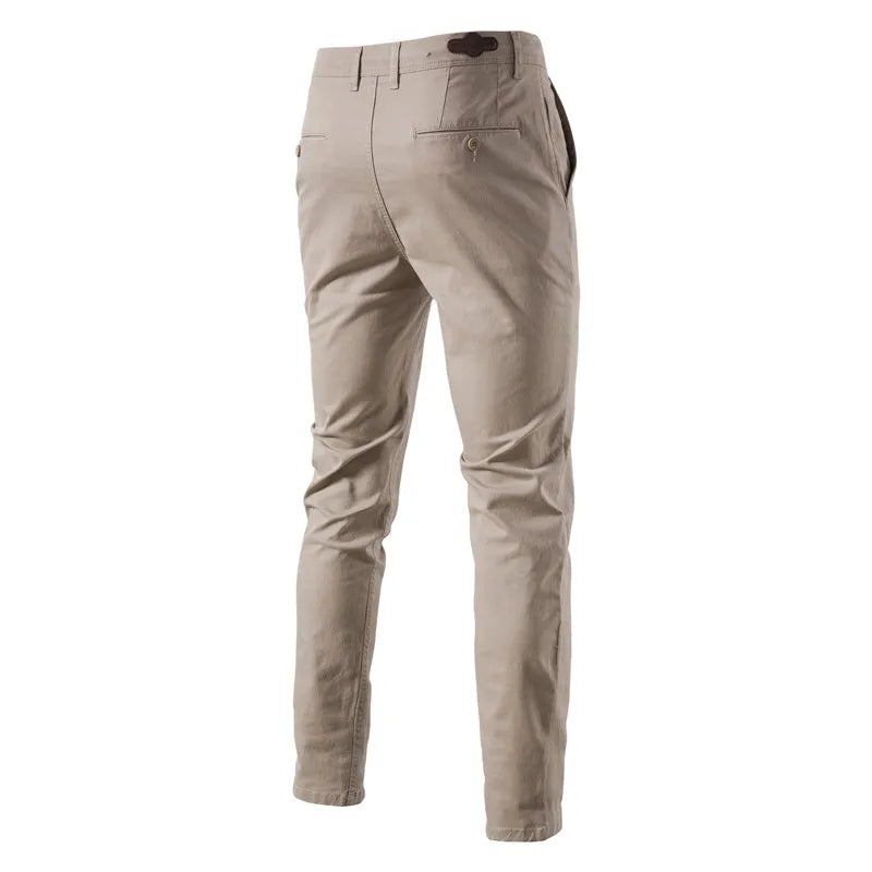 AIOPESON Casual Cotton  Trousers