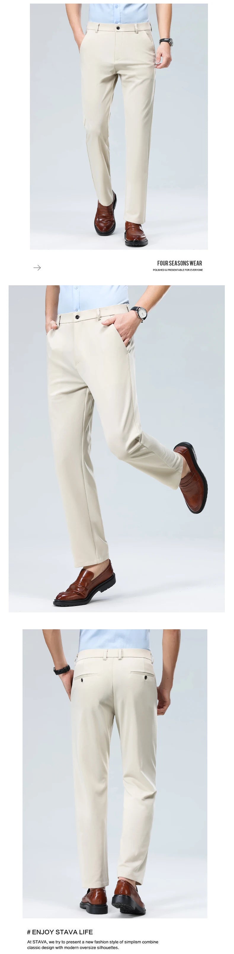 Men's Soho Breathable Smart Trousers
