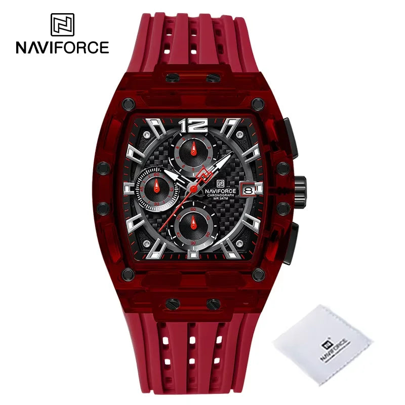 New NAVIFORCE Men's Quartz Multifunction Watches