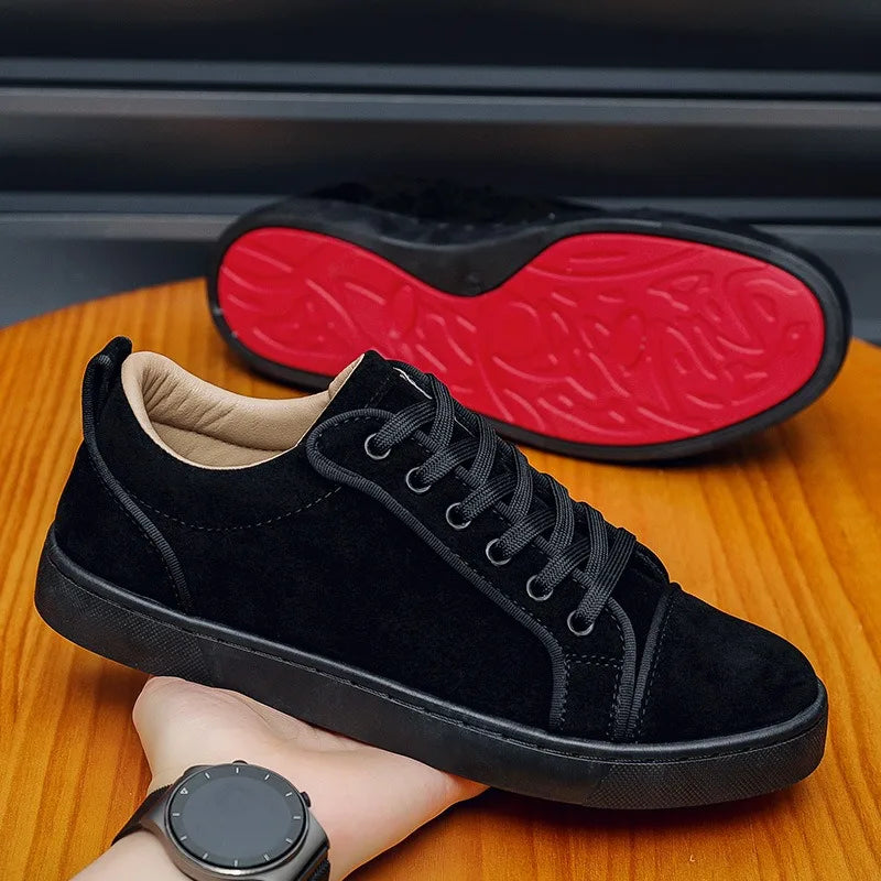 Core Black Sleek Urban Sneakers