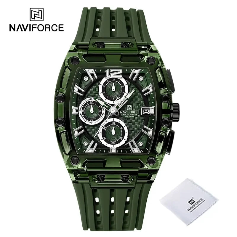 New NAVIFORCE Men's Quartz Multifunction Watches