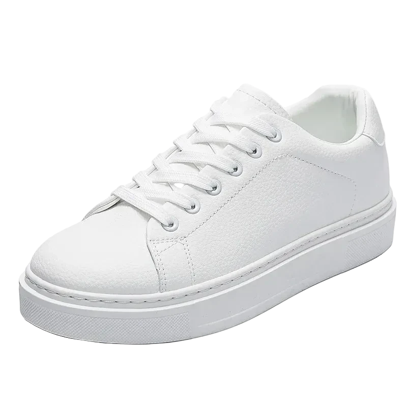 Ascot Premium Leather Casual Trainers