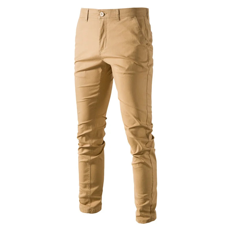 AIOPESON Casual Cotton  Trousers