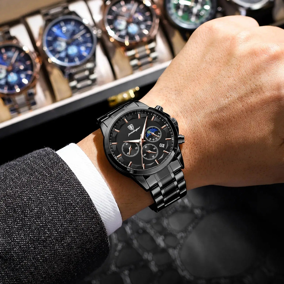 Poedagar Business Chronograph