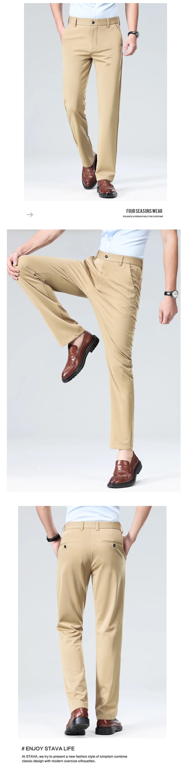 Men's Soho Breathable Smart Trousers