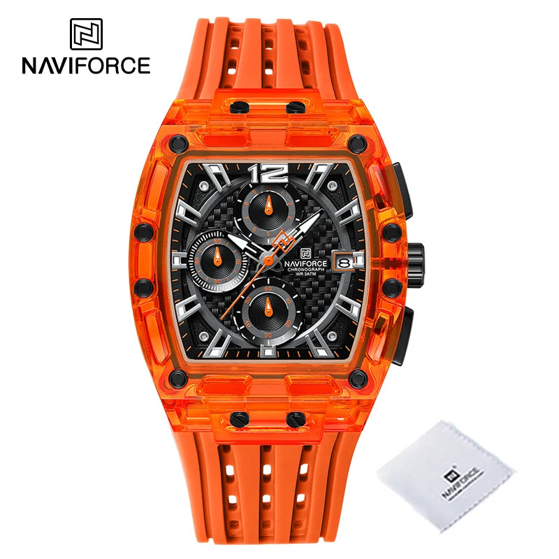 New NAVIFORCE Men's Quartz Multifunction Watches