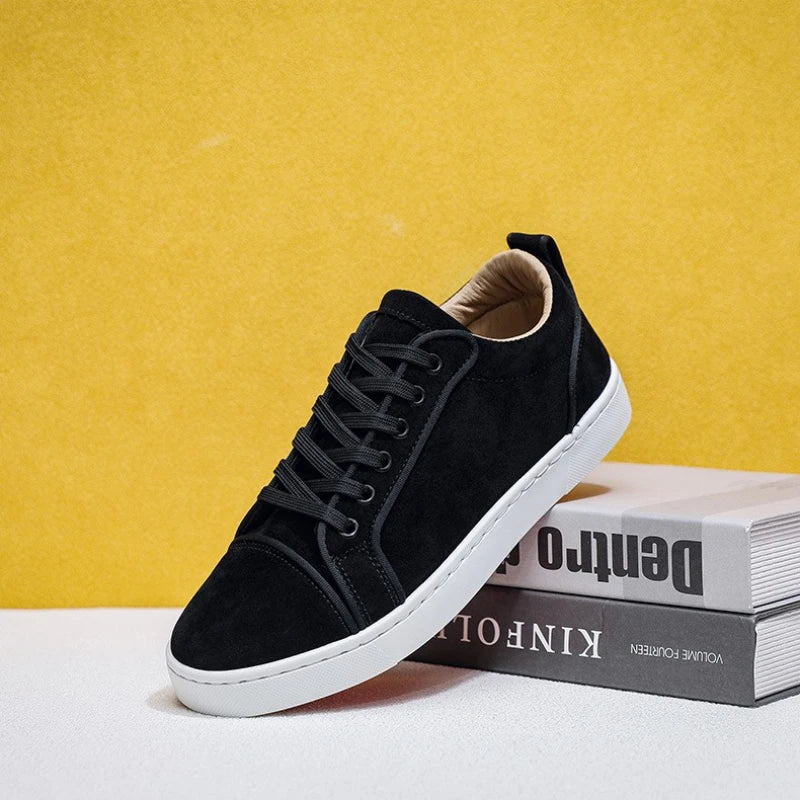 Core Black Sleek Urban Sneakers