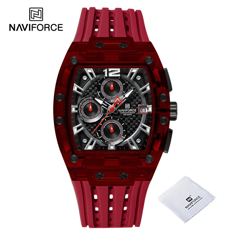 New NAVIFORCE Men's Quartz Multifunction Watches