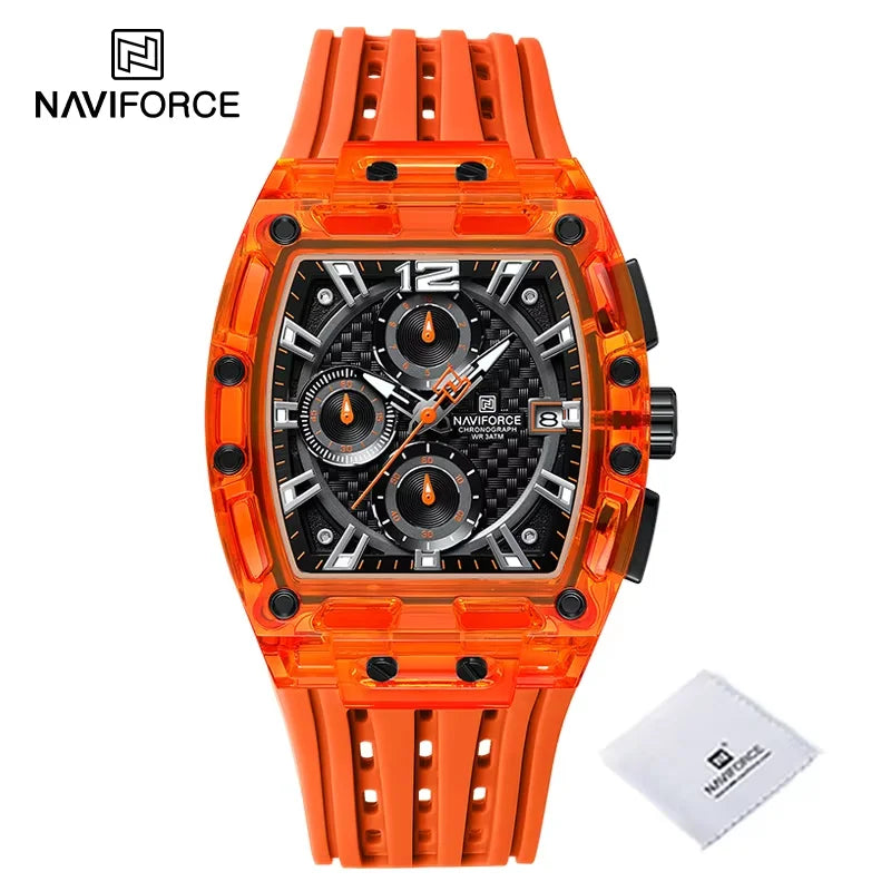 New NAVIFORCE Men's Quartz Multifunction Watches
