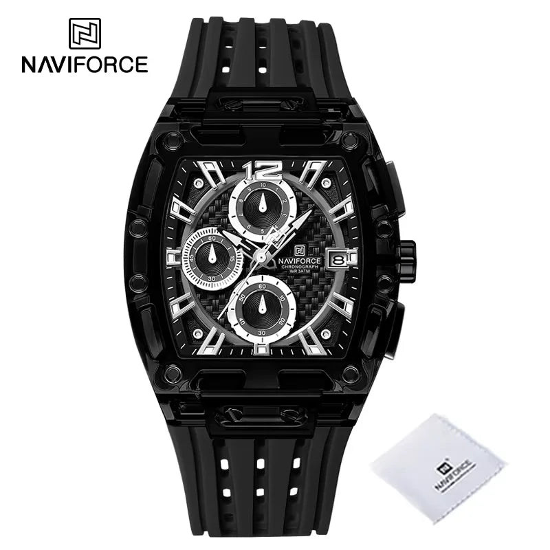 New NAVIFORCE Men's Quartz Multifunction Watches