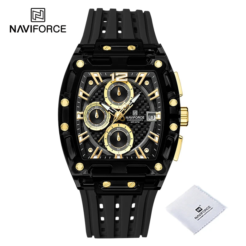 New NAVIFORCE Men's Quartz Multifunction Watches