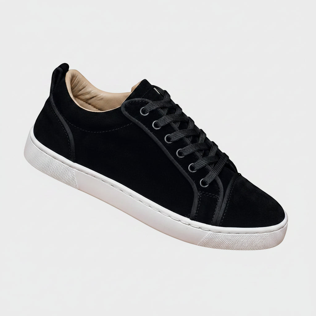 Core Black Sleek Urban Sneakers