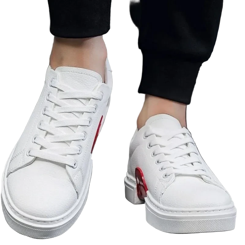 Ascot Premium Leather Casual Trainers