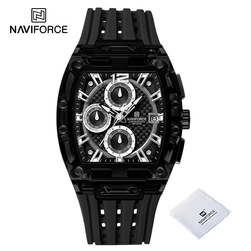 New NAVIFORCE Men's Quartz Multifunction Watches