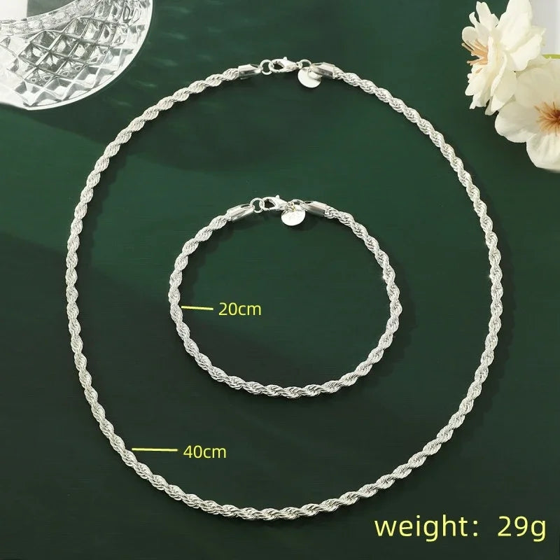 The Sterling Rope Duo Set