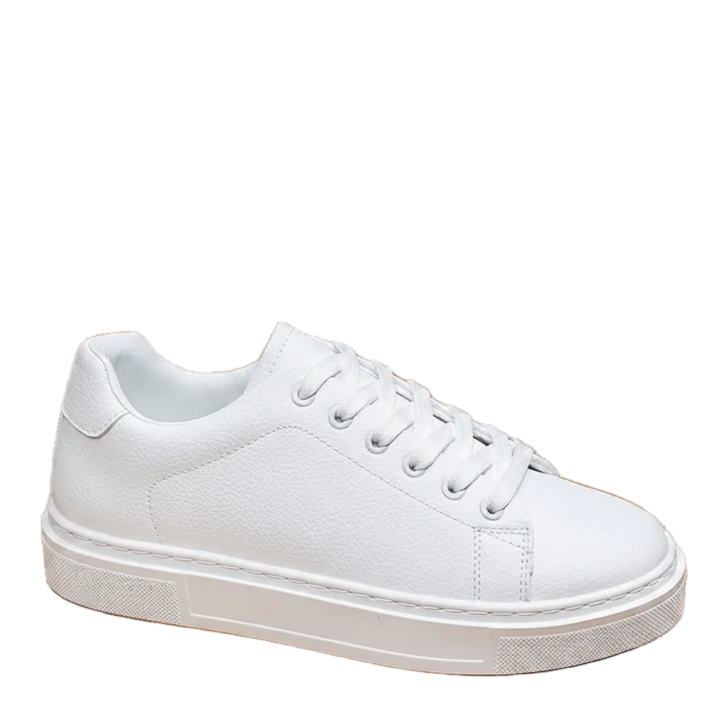 Ascot Premium Leather Casual Trainers