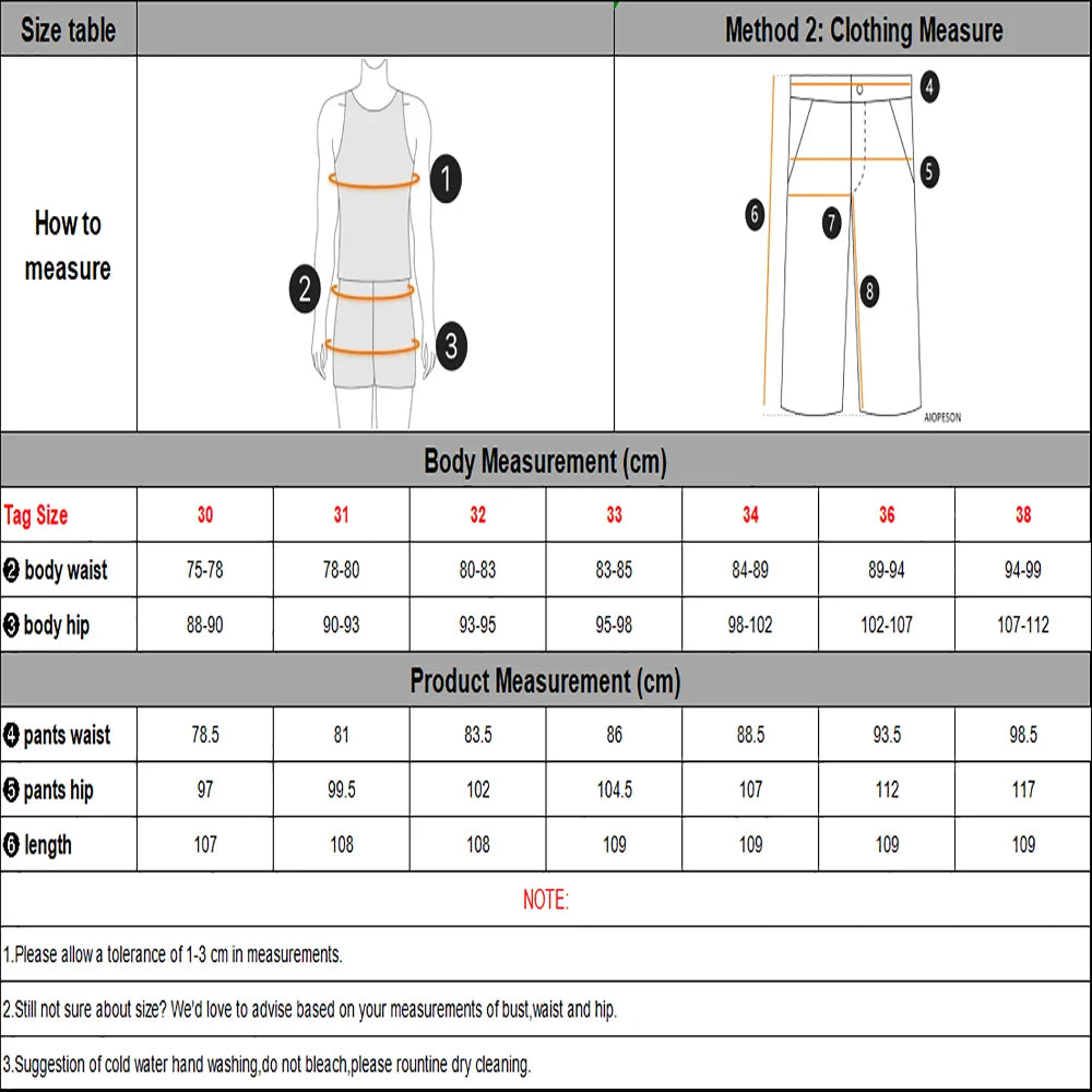 AIOPESON Casual Cotton  Trousers